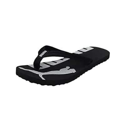 Abbildung von PUMA Unisex Epic Flip v2 Zehentrenner, Black White, 35.5 EU