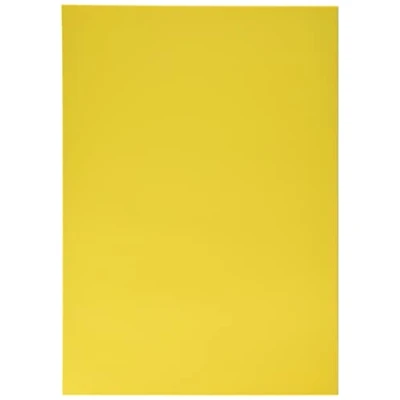 Abbildung von folia 6315 Tonpapier goldgelb, DIN A3, 130 g/qm, 50 Blatt zum Basteln und kreativen Gestalten von Karten, Fensterbildern für Scrapbooking