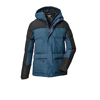 Abbildung von killtec Jungen Steppjacke mit Kapuze/Winterjacke ist wasserabweisend KOW 156 BYS QLTD JCKT, dunkeloliv, 128, 40912 000