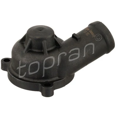 Abbildung von TOPRAN 111 182 Flansch Polyamid 6.6, GFK (Glasfaserverstärkter Kunststoff) VOLKSWAGEN: Golf 5, Polo IV Hatchback, Passat B6 Variant