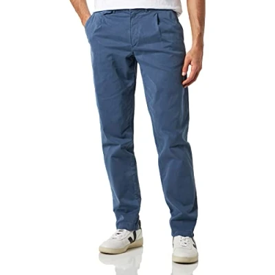 Abbildung von Tommy Hilfiger Herren Hose Chelsea Chino Premium Chino, Blau (Aegean Sea), 33W / 32L