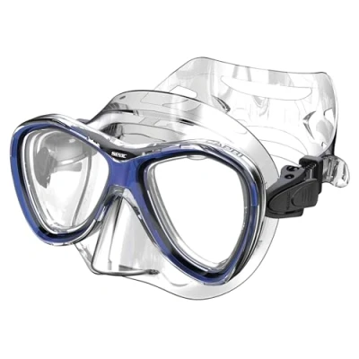 Abbildung von Seac Capri SLT, Schnorchelmaske mit Maskenkörper aus hypoallergenem Siltra und Maskenschnallen 2 Knöpfen, Große