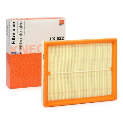 Abbildung von MAHLE ORIGINAL LX 622 Luftfilter 57,3 213 254,0 Filtereinsatz VOLKSWAGEN: Passat B5 Saloon, GP Estate