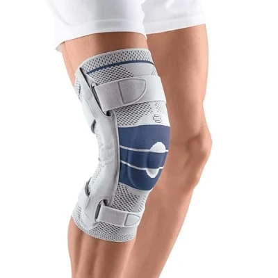 Abbildung von BAUERFEIND MalleoTrain Plus Knöchelbandage, Titan (links, 1)
