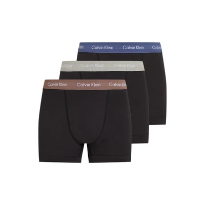Abbildung von Calvin Klein Underwear 3 PACK Panties, Herren, Größe: Small, Blue/black/brown