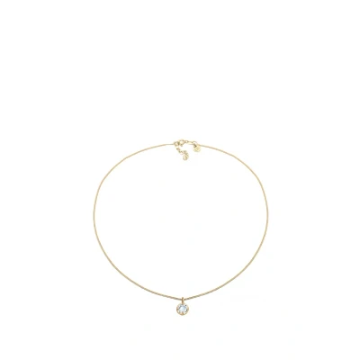 Abbildung von Elli PREMIUM Halskette Damen Choker Basic Funkelnd mit Kristallen aus 925 Sterling Silber