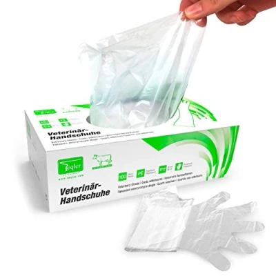 Abbildung von Teqler T 190650 Veterinärhandschuhe (100 er Pack)