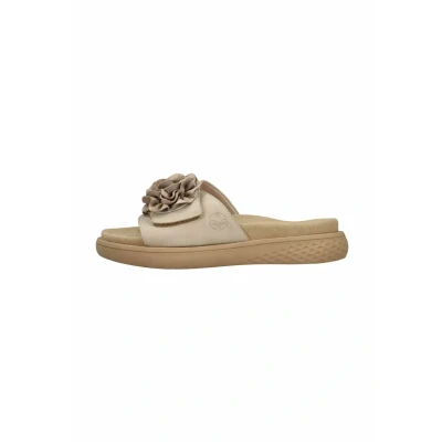 Abbildung von Rieker Pantolette flach, Damen, Größe: 36, Ginger jute Schuhe