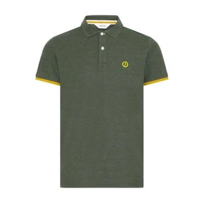 Abbildung von Solid Sdbenjaminpolo Poloshirt, Herren, Größe: Large, Climb ivy melange