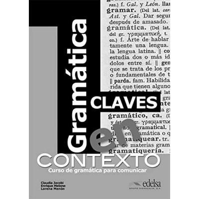 Abbildung von Gramática en contexto libro de claves: Cuaderno claves