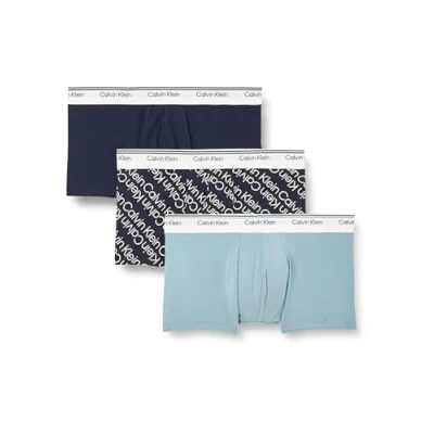 Abbildung von Calvin KleinLOW Rise Trunk 3PK 000NP2765ABLUE (Faded Denim/Bold Track Logo/SHOREL) M