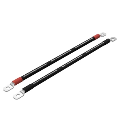 Abbildung von Offgridtec 1m Batteriekabel 35mm² beidseitig M10 Ösen
