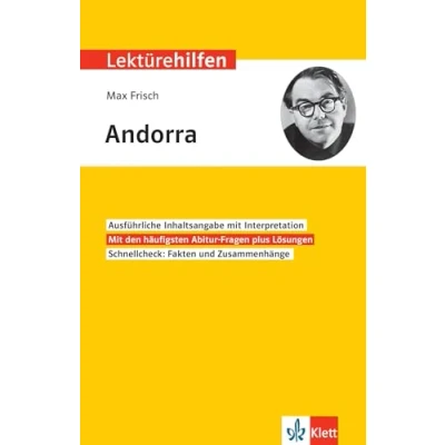 Abbildung von Klett Lektürehilfen Max Frisch, Andorra: Interpretationshilfe für Oberstufe und Abitur