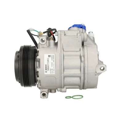 Abbildung von BOSCH 1 986 AD1 154 Kompressor 12V PAG 46 R134a mit Montageanleitung, Dichtring BMW: X5, X6