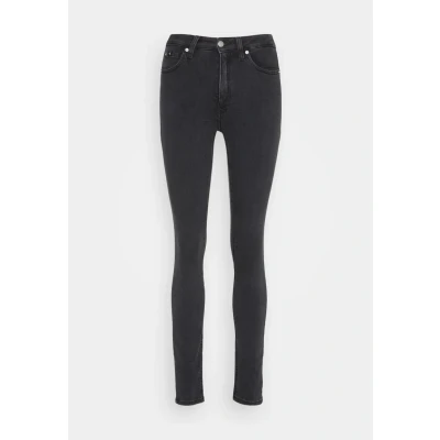 Abbildung von Calvin Klein Jeans HIGH RISE Skinny Fit, Damen, Größe: 34x30, Denim black