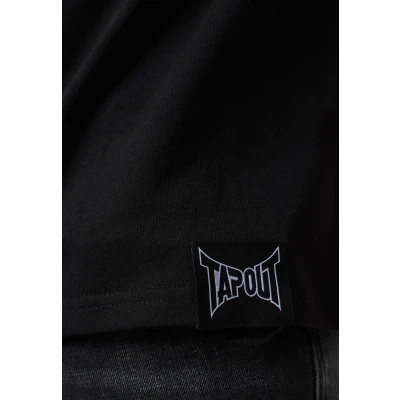 Abbildung von Tapout Normale Passform Bernardino Tshirt print, Herren, Größe: 3XL, Black ecru red