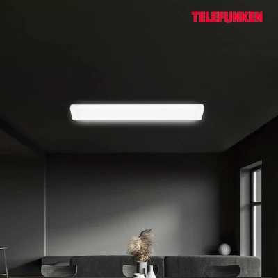 Abbildung von TELEFUNKEN Led Unterbauleuchte 91,5 Cm, Küche, Leiste Küchenschrank, Werkstattlampe, Neutralweißes Licht, 37 W, 4400 Lm, Weiß