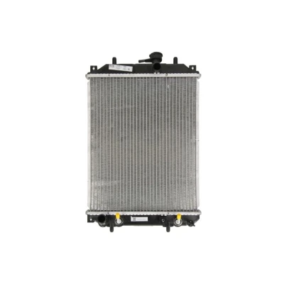 Abbildung von NISSENS 61739 Kühler, Motorkühlung Aluminium 400 317 16 Kühlrippen gelötet