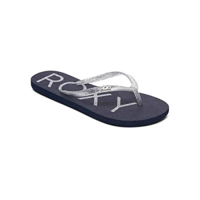 Abbildung von Roxy VIVA Sparkle Badezehentrenner, Damen, Größe: 41, Navy Kunststoff