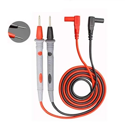 Abbildung von 1 Paar Heavy Duty Multimeter Messleitung 1M, 1000V / 20A /CAT III/IV, Testkabel messspitzen Set für