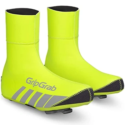 Abbildung von GripGrab RaceThermo Winter Rennrad Neopren Überschuhe wasserdichte Warme Reißverschlusslose Thermo Radsport Überzieher