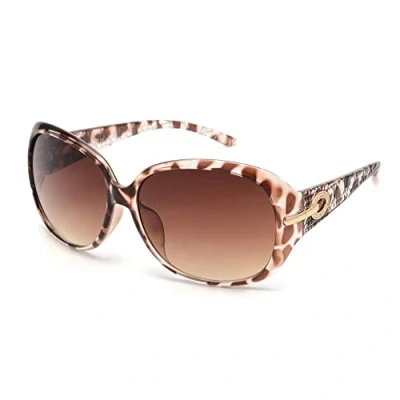 Abbildung von JM Klassisch Bifokale Lese Sonnenbrille für Damen Jahrgang Lesebrille Draussen UV Schutz Schildkröte +3.0