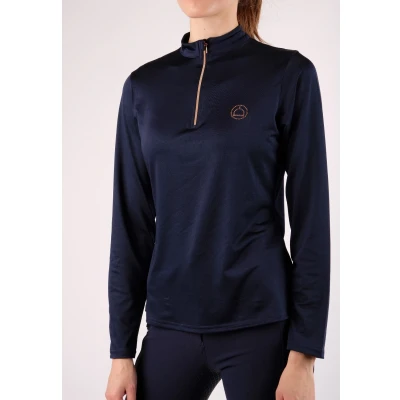 Abbildung von Montar Shirt Everly Rosegold Junior Lange Ärmel Navy 176