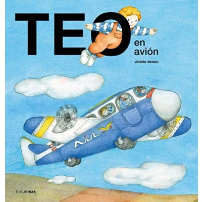 Abbildung von Teo en avión (Teo descubre el mundo)