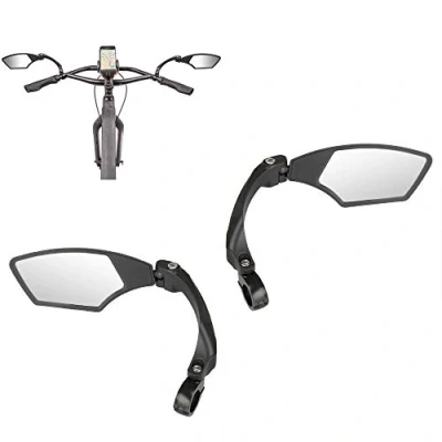 Abbildung von M Wave Unisex Erwachsene Fahrradspiegel Set SPY Space, schwarz