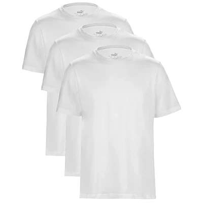 Abbildung von PUMA T Shirt Jungen Statement Deluxe Edition Baumwolle 3er Pack White 152