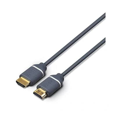 Abbildung von Philips HDMI Kabel SWV5610G 1,5 M zu 4k und UHD 2160p Grau