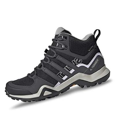 Abbildung von adidas Damen Terrex Swift R2 Mid Gtx trekking shoes, Core Black Dgh Solid Grey Purple Tint, 38 EU