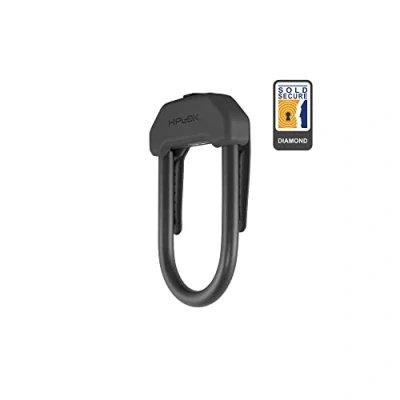 Abbildung von Hiplok DX, Bügelschloss, Unisex, ALL BLACK, Schließbereich: 15cm x 8.5cm