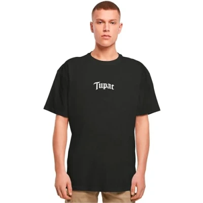 Abbildung von Mister Tee 2PAC 2PACALYPSE NOW Oversize Tshirt print, Herren, Größe: XS, Black