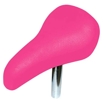Abbildung von cyclingcolors KINDERSATTEL Komfort Fahrrad ROSA SCHWARZ Stange Ø22MM MÄDCHEN Junge UNIVERSAL (Pink)