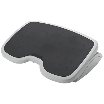 Abbildung von Kensington ergonomische Fußstütze SoleMate für eine verbesserte Körperhaltung, Minderung chronischer Rückenschmerzen und orthopädische Entlastung, mit SmartFit, grau/schwarz, 56145