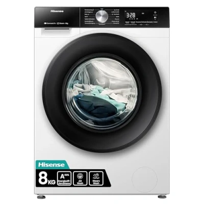 Abbildung von Hisense Waschmaschine »WF3S8043BW3«, 8 kg, 1400 U/min, Wifi ConnectLife