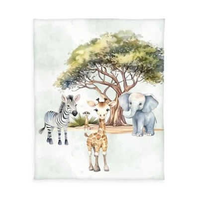 Abbildung von Herding Young Collection Kinderdecke »YoungCollection Safari«, mit tollem Motiv