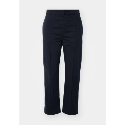 Abbildung von BOSS Teresita Stoffhose, Damen, Größe: 44, Dark blue