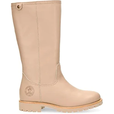 Abbildung von Panama Jack Damen Bambina Knee High Boot, Taupe, 40 EU
