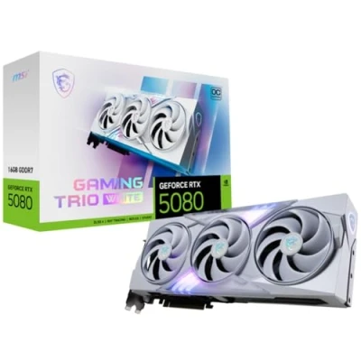 Abbildung von MSI Grafikkarte »GEFORCE RTX 5080 16G GAMING TRIO OC WHITE«