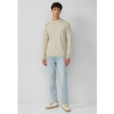 Abbildung von s.Oliver Strickpullover, Herren, Größe: Small, Helles beige