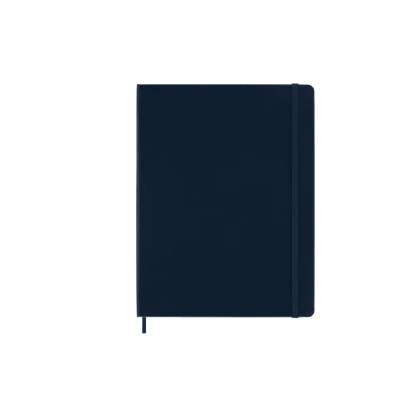 Abbildung von Moleskine Notizbuch XL Blanko Fester Einband Saphir