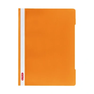 Abbildung von Herlitz Schnellhefter Quality A4, Kunststoff, orange, 10 Stück