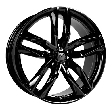 Abbildung von MAM 5 loch 20Zoll 112mm Alufelge RS3 schwarz glanz MAMRS38520511245BP Felge