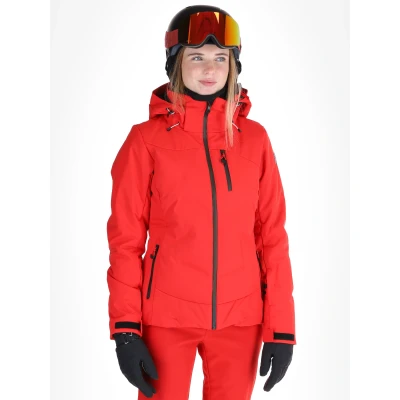 Abbildung von Icepeak Flovilla Skijacke, Damen, Größe: 46, Coral red