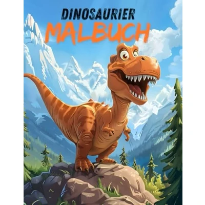 Abbildung von Das große Dinosaurier Malbuch: 50 fantastische Motive zum Ausmalen: Entdecke die prähistorische Welt der mit kreativen Farben