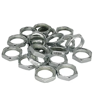 Abbildung von 20x Sechskantmutter M10x1 SW12 H.3mm ISO Feingewinde DIN 13 5 verzinkt Schlüsselmutter Gewindemutter