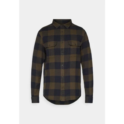 Abbildung von Fjällräven ÖVIK Heavy Shirt Hemd, Herren, Größe: Medium, Deep forest/dark navy
