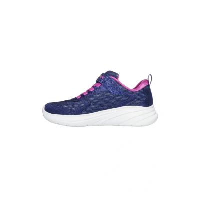 Abbildung von Skechers WAVE Sneaker low für Kinder, Größe: 33, Navy sparkle mesh/trim Schuhe
